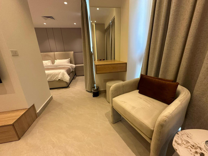 Bedroom 2, Damac Tower Amman - Luxury Studio - استوديوهات فاخرة - داماك عمان العبدلي, Wadi Essier