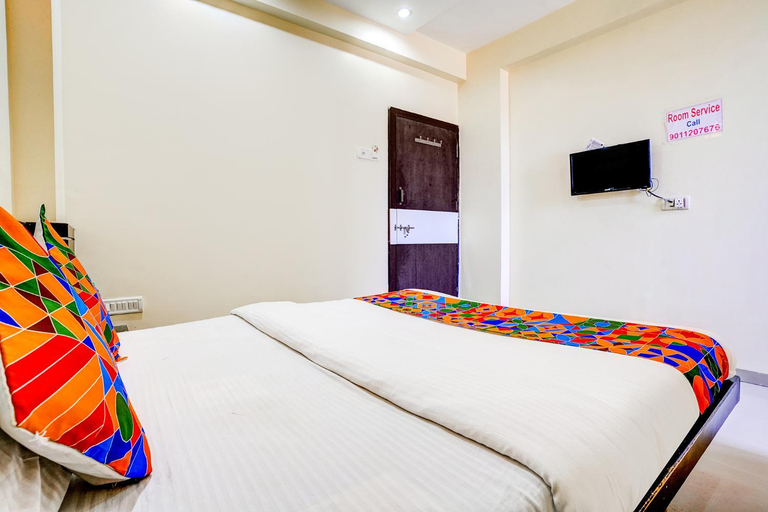 Bedroom 3, FabHotel Sai Govind, Ahmadnagar
