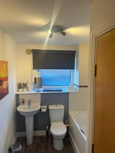 Bathroom, Ferry Gait Apartments, Edinburgh