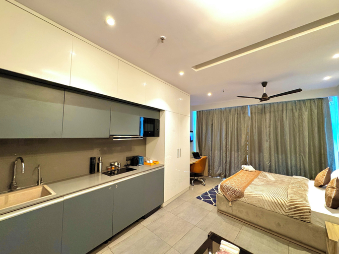 Private kitchen 3, Mulberry Homes Supernova, Gautam Buddha Nagar