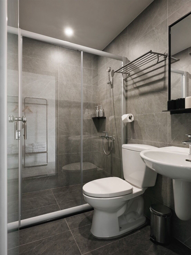 Bathroom 4, Guangfa Hotel, Tainan