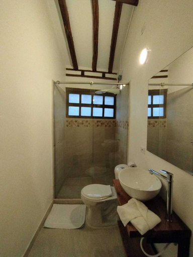 Bathroom 2, Hotel Calle Real de la Villa, Villa de Leyva