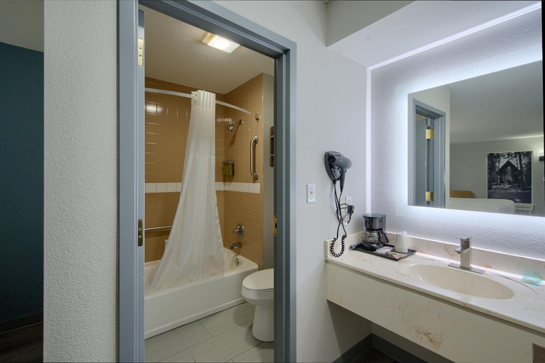 Bathroom 4, Hot Springs Village Inn, Garland