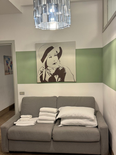 Bedroom 1, Art Atelier Apartments, Rome