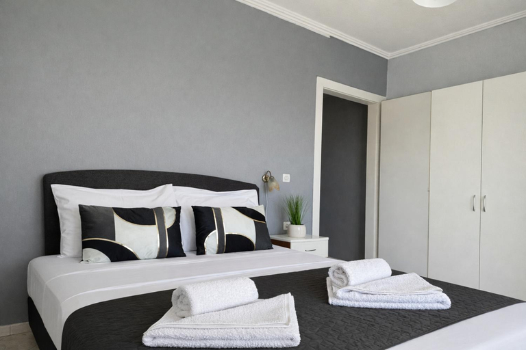 Bedroom 2, DOMES APARTMENTS, Central Macedonia