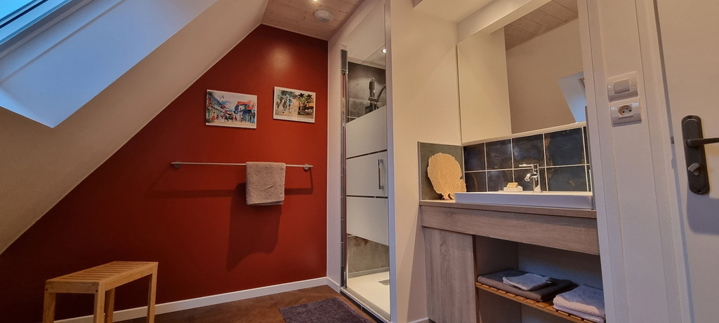 Bathroom, Au Pré du Chêne, Morbihan