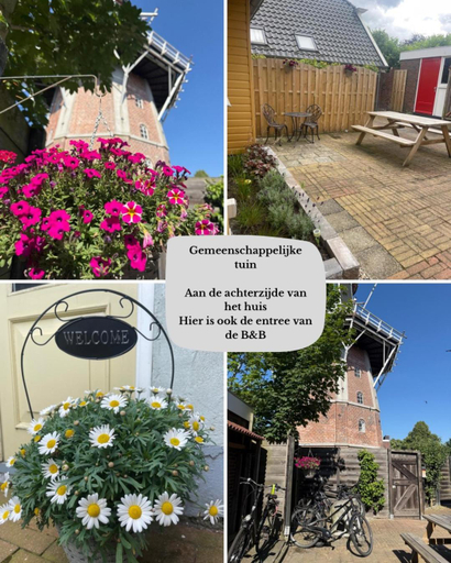 Exterior & Views 1, B&B Het Molenhuisje Winschoten - met woonkamer & keuken, Winschoten