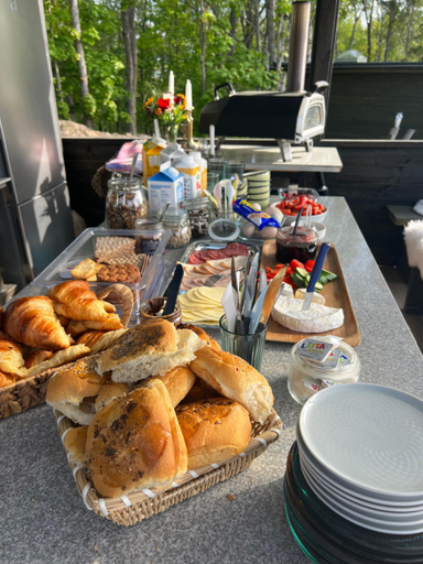 Food & Drinks, Vattervy Glamping- Ravinstuga, Habo