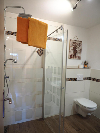 Bathroom 4, Schlossalm Ferienwohnungen, Rosenheim