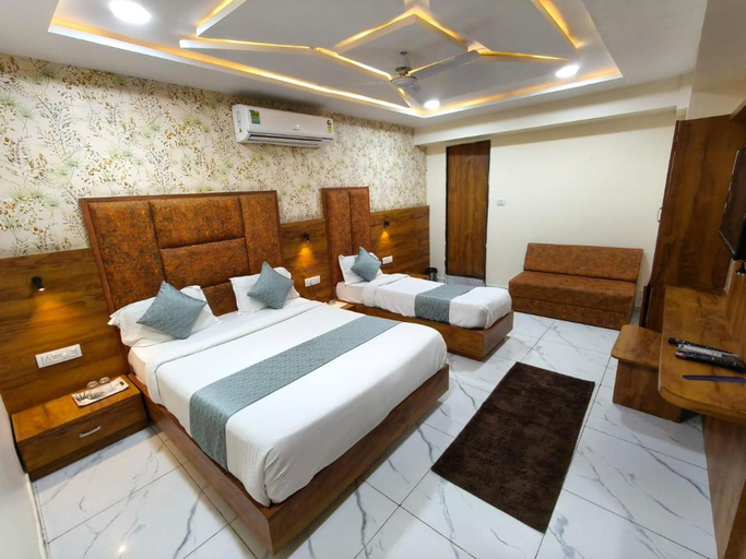 Bedroom 3, Hotel Lemon Gota, Ahmadabad