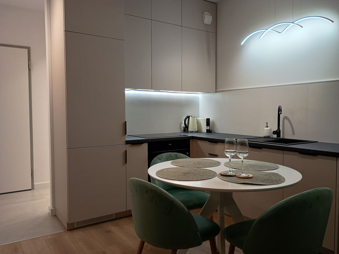 Private kitchen 5, Apartamenty Żurawie Q4 Apartments, Gdańsk City