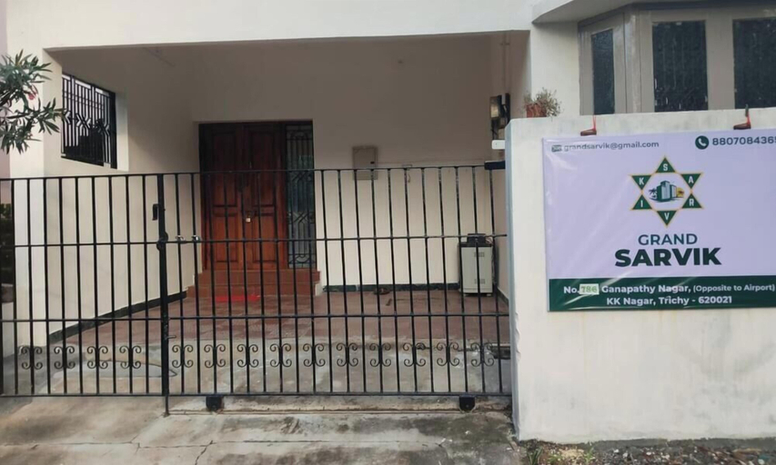 Exterior detail 2, Grand Sarvik, Tiruchirappalli