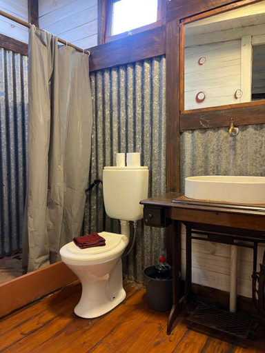 Bathroom, Los Bananos - Tiny Wood Cabin, Iguazú