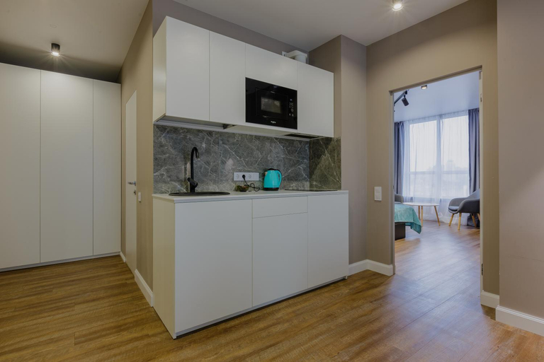 Kitchen, Victory Apartment by Apgrade, Shevchenkivs'kyi
