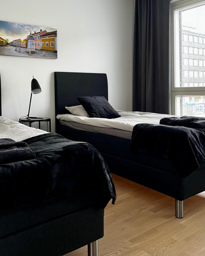 Bedroom 2, Rauma City Center Studios, Satakunta