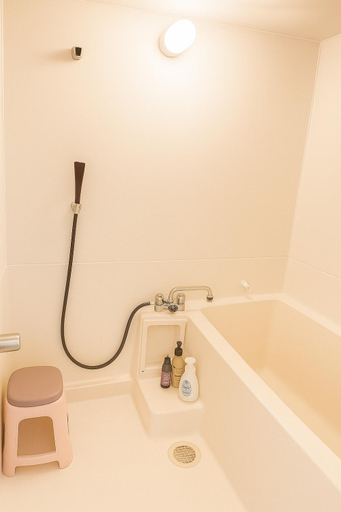 Bathroom 3, Nippori Osaka Nishi-Tengachaya Guesthouse西天下茶屋アパートメント, Osaka
