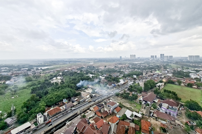 Exterior 4, Comfy Studio with City View at Cisauk Point Apartment By Travelio, Tangerang