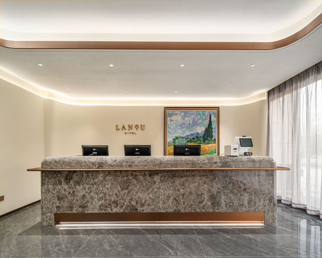 Lobby 5, Rizhao High-speed Railway Station Wanpingkou Scenic Area Lan'ou Hotel, Rizhao