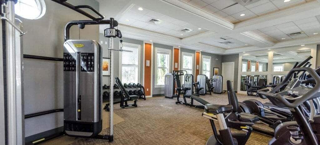 Fitness facility, Crisp & Pristine Pool & Spa & Game Room Home! 5 Bedroom Home, Polk
