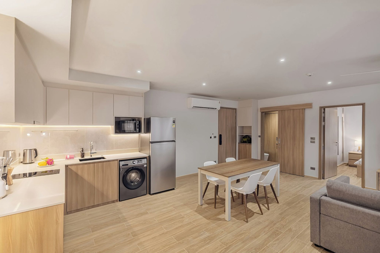 Private kitchen 3, One bedroom Seashores Condo Bangtao 1410, Pulau Phuket