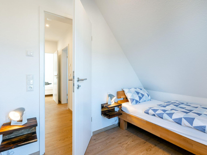 Bedroom 2, Nitschke - vakantiewoning Flut, Aurich