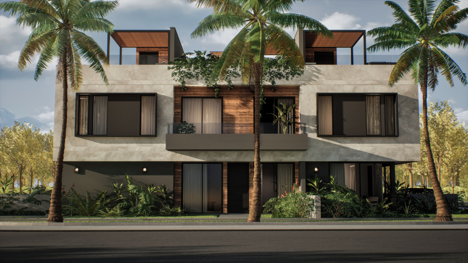 Exterior 2, Tanki Flip Townhouses