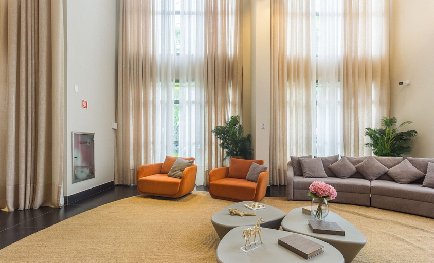 Living area 2, High-standard Studio 800m From the Metro Ihl0501, São Paulo