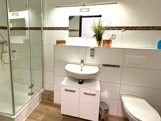 Bathroom, Bestwaner Hotel, Dahme-Spreewald