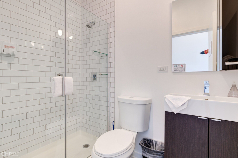 Bathroom 3, Chicago Third Floor Studio by 747 Lofts, Cook