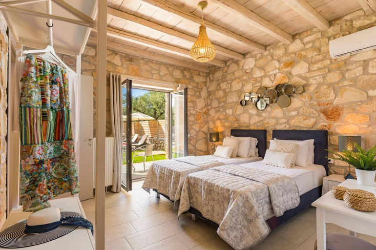 Bedroom 2, Villa Ionio Zafeiris by Villa Plus, Ionian Islands