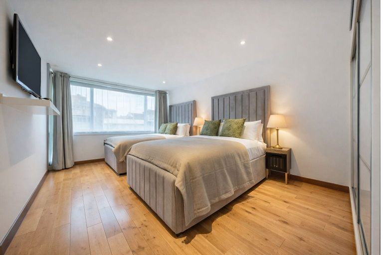 Bedroom 2, The George Street Residences, London