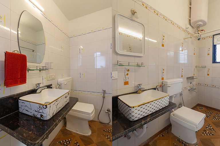 Bathroom 4, Serenity Hills by StayVista - 6BHK Villa with Viewing Deck & EV Station, Satara