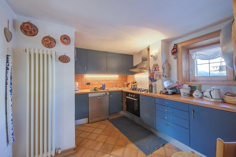 Kitchen 4, Chalet Lidia Ski in-Ski out 50m, Sondrio
