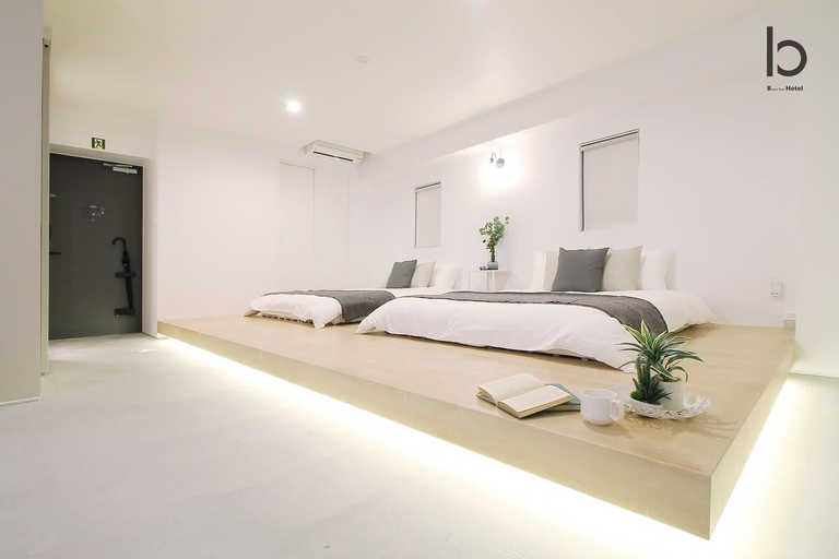 Bedroom 2, b hotel 102 Central Inner-Side Comfort Studio, Hiroshima