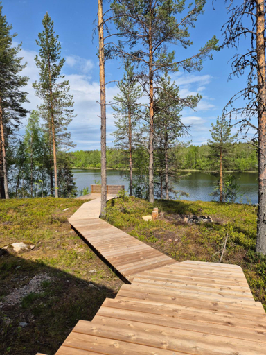 Exterior view 2, Villa Sol Del Luosto, Lapland