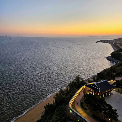 Aerial view 3, SainTree Hotel, Jung