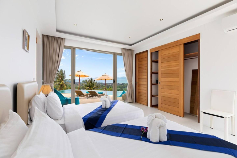 Bedroom 2, Villa Pearl - Amazing View, Ko Samui