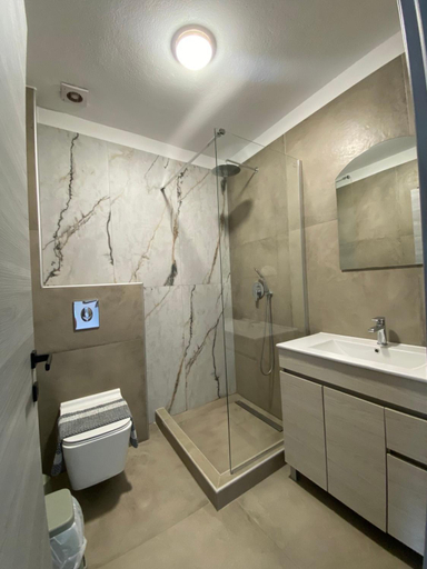 Bathroom 3, STO LOFO Apartments Kalyvia-Limenaria Thassos, East Macedonia and Thrace