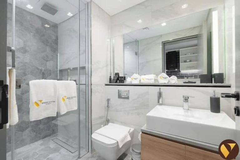 Bathroom, Vogue| Downtown close to Burj Khalifa | Dubai Mall, Dubai