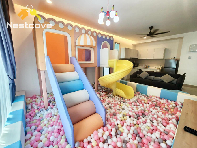 Bedroom 3, Novo 8 Residences & Suites AQUA Pool by Nestcove, Malacca City