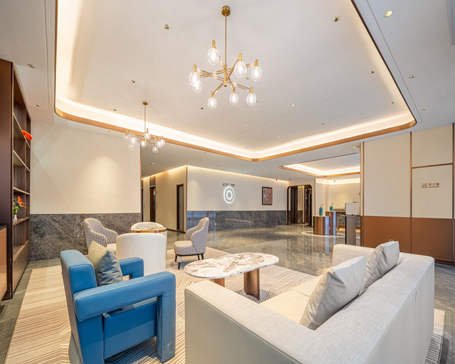 Lobby 3, Rizhao High-speed Railway Station Wanpingkou Scenic Area Lan'ou Hotel, Rizhao