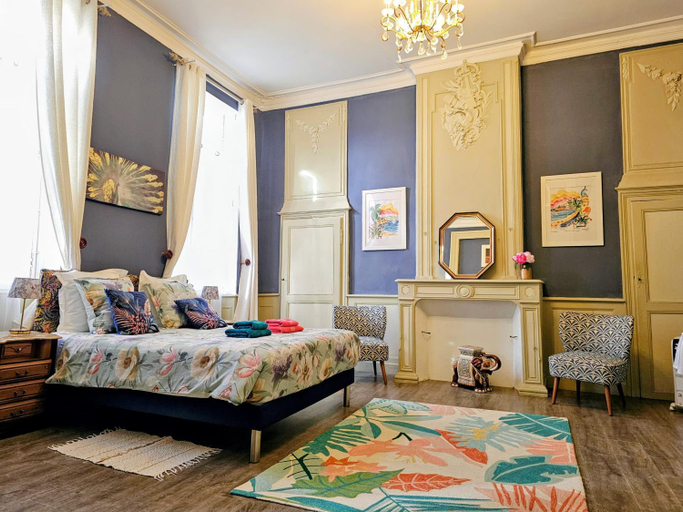Bedroom, Chateau Arche d'Aure, Landes