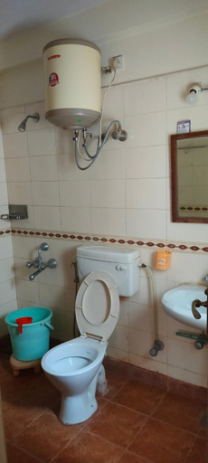 Bathroom, Service Apartment at Brookefield, Bangalore