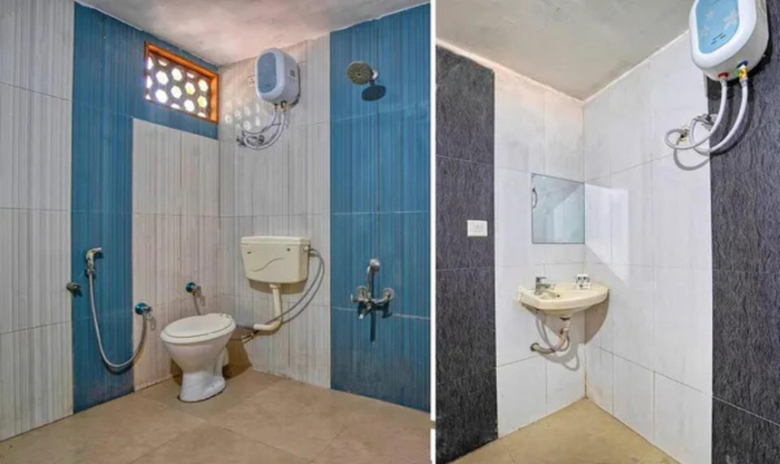 Bathroom 4, Fabhotel Aavkar, Ahmadabad