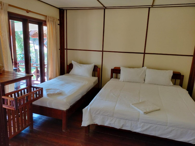 Bedroom 2, Bungalows Le Jardin VANGVIENG, Vangvieng