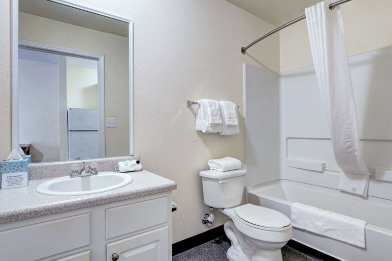 Bathroom 4, Suburban Studios Westminster Denver North, Adams