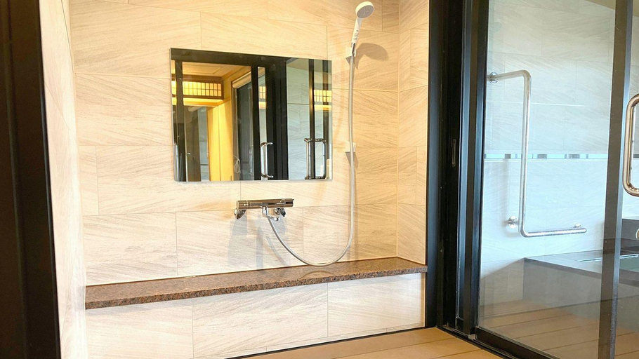 Bathroom, Yunokawa Kanko Hotel Shoen, Hakodate