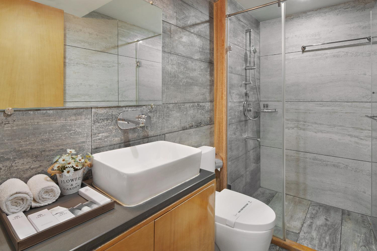 Bathroom 5, Treat Beach Resort Gholvad, Palghar