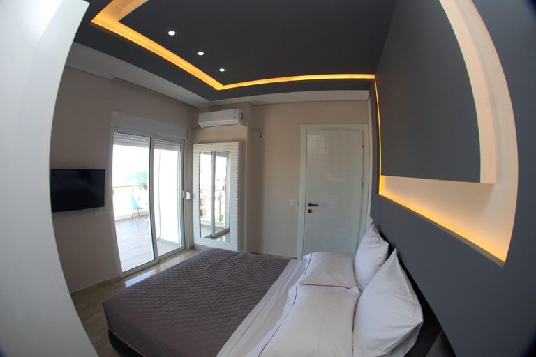 Bedroom 3, Oceanic Luxury Apartments, Sarandës