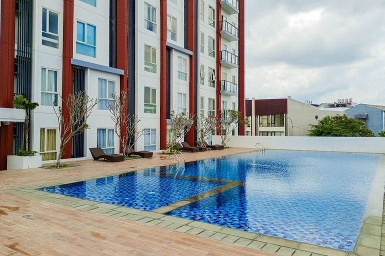 Outdoor Pool, Modern Look And Comfortable Studio Barsa City Apartment, Yogyakarta